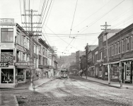 August  Main Street Gloucester Massachusetts